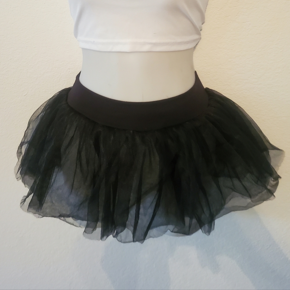 Black Tulle Tutu Skirt